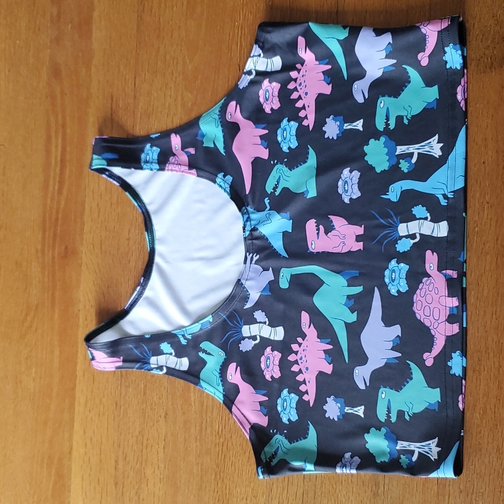 Black Milk Clothing Dinosaur Top Size XL